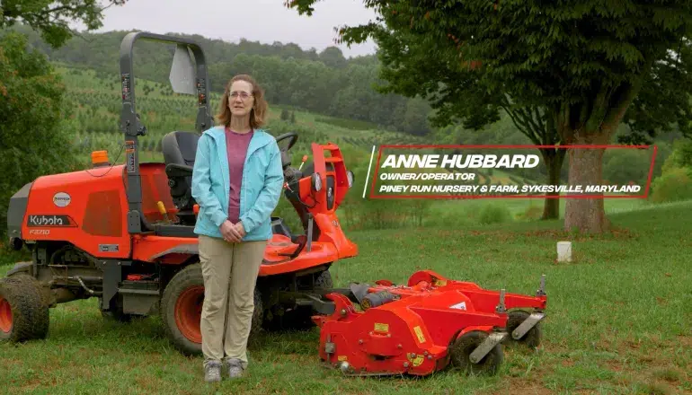 Anne at Piney Run Nursery & Farms