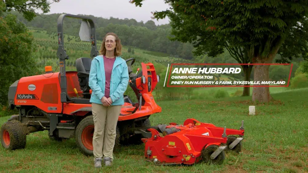 Anne at Piney Run Nursery & Farms talks FlailDek FX
